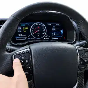 Toyota 4Runner digital instrument cluster installed
