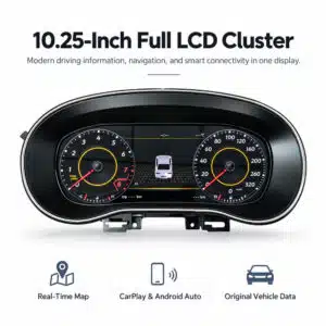 vw amarok digital cluster key features