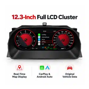 vw caddy digital cluster features overview
