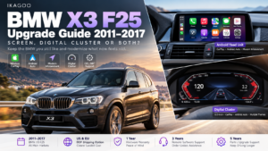 BMW X3 F25 Upgrade Guide 2011–2017: Screen