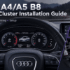 Audi A4 A5 Digital Cluster Installation Guide