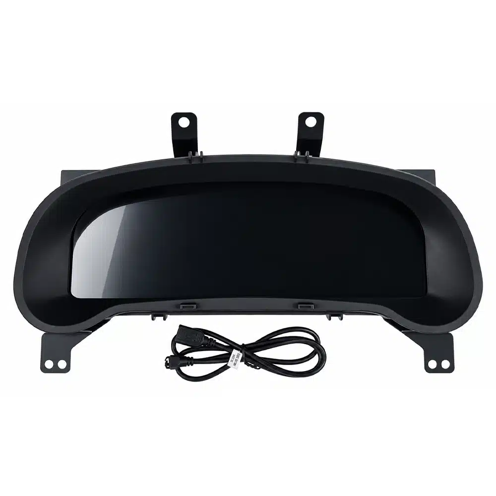 Lexus RX digital instrument cluster powered-off housing and connection cable