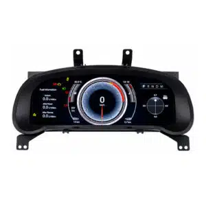 Lexus RX digital instrument cluster 2016–2021 front view on white background
