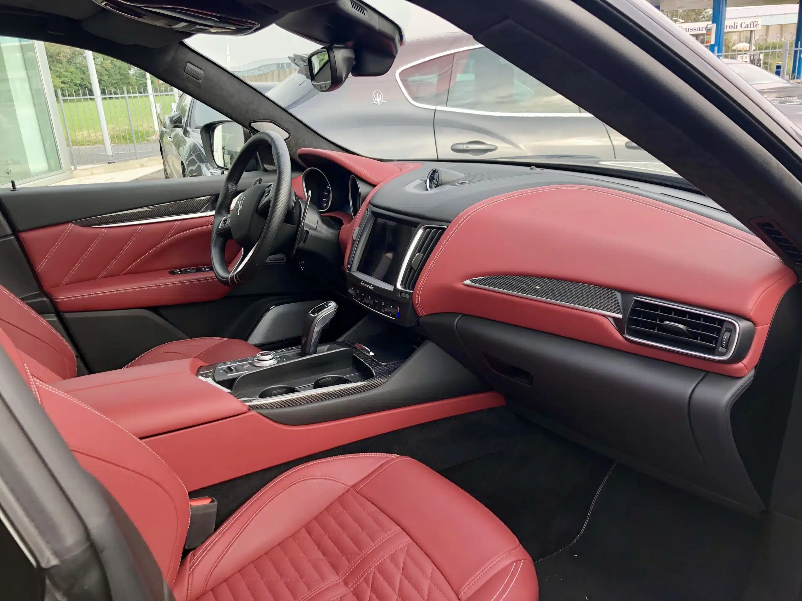 2019 Maserati Levante original luxury interior before a digital instrument cluster upgrade