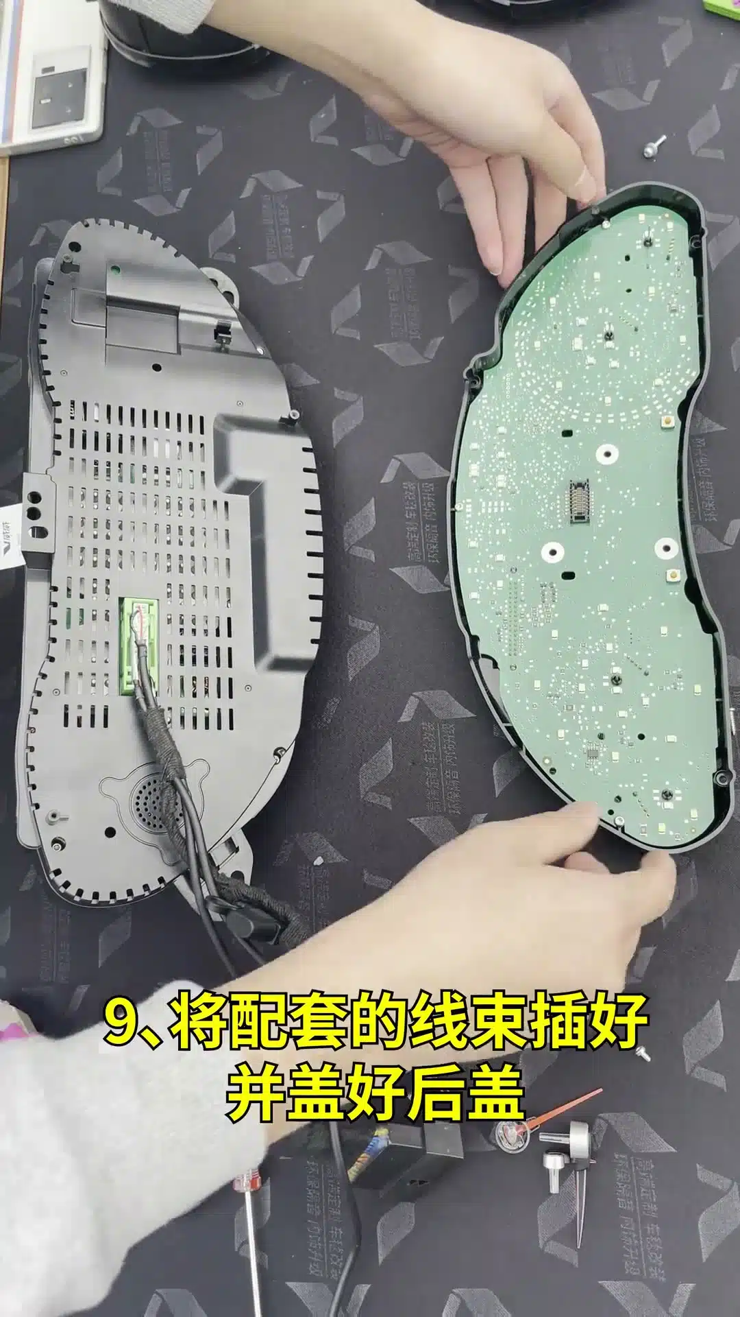 Audi A4 A5 digital cluster wiring harness connectors