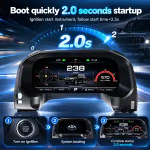 Toyota Land Cruiser Prado 150 Digital Instrument Cluster 2010–2020 – product gallery photo 5