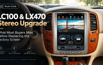 LC100 & LX470 Stereo Upgrade: What Most Buyers Miss Before Replacing the Factory Screen