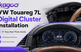 Volkswagen Touareg Installation Guide Step 38 - iKAGOO Branded