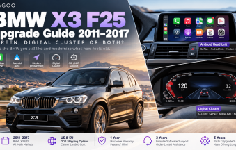 BMW X3 F25 Upgrade Guide 2011–2017: Screen