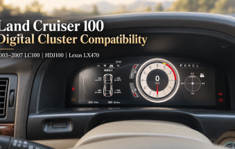 Land Cruiser 100 Digital Cluster Compatibility: What LC100, HDJ100 & LX470 Owners Must Confirm Before Buying