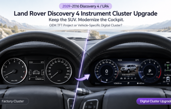 Land Rover Discovery 4 Instrument Cluster Upgrade