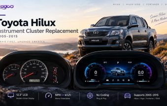 Toyota Hilux Fortuner digital cluster lossless installation steps